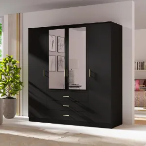 Obrazek Szafa 4d Czarna