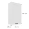 Obrazek Szafka kuchenna Luna biały mat/biały 60G-108 1F