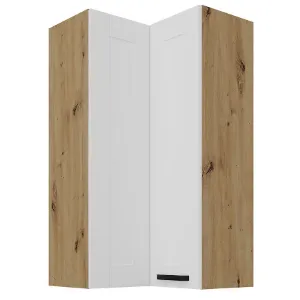 Obrazek Szafka kuchenna Luna biały mat/artisan 60x60 GN-108 2F (90°)