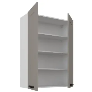 Obrazek Szafka kuchenna Luna claygrey/biały 80G-108 2F