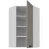 Obrazek Szafka kuchenna Luna claygrey/biały 60x60 GN-108 1F (45°)