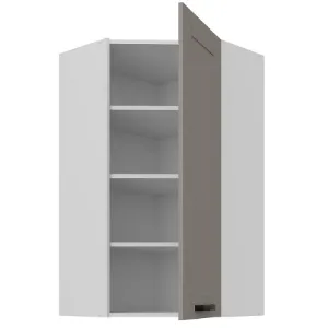 Obrazek Szafka kuchenna Luna claygrey/biały 60x60 GN-108 1F (45°)