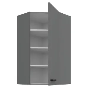 Obrazek Szafka kuchenna Nessa antracyt 60x60 GN-108 1F (45°)