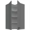 Obrazek Szafka kuchenna Nessa antracyt 60x60 GN-108 2F (90°)