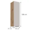 Obrazek Szafka kuchenna Solea cashmere/artisan 30G-108 1F
