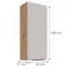 Obrazek Szafka kuchenna Solea cashmere/artisan 45G-108 1F