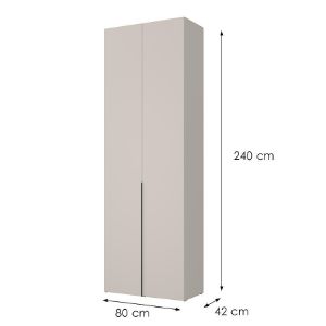 Obrazek Szafa Slim 2d S02 Kaszmir
