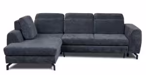 Obrazek Narożnik rozkładany z funkcją spania Tybet prawy popielaty