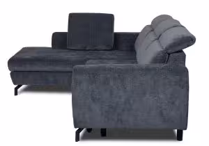 Obrazek Narożnik rozkładany z funkcją spania Tybet prawy popielaty