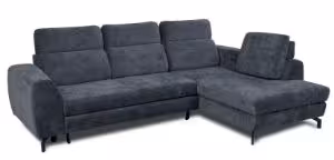 Obrazek Narożnik rozkładany z funkcją spania Tybet lewy popielaty