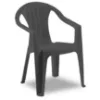 Obrazek Krzesło ogrodowe Ratak grafitowe