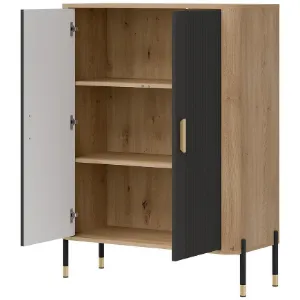 Obrazek komoda Dante Dt11 Dąb Cremona/Antracyt