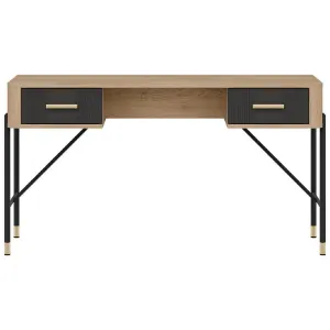 Obrazek Biurko Dante Dt23 Dąb Cremona/Antracyt