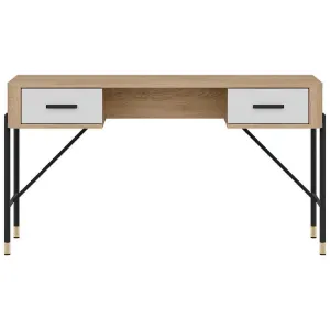 Obrazek Biurko Dante Dt23 Dąb Cremona/Biały