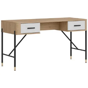 Obrazek Biurko Dante Dt23 Dąb Cremona/Biały