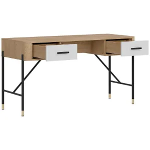 Obrazek Biurko Dante Dt23 Dąb Cremona/Biały