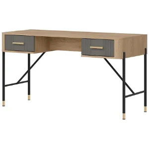 Obrazek Biurko Dante Dt23 Dąb Cremona/Szary