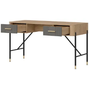 Obrazek Biurko Dante Dt23 Dąb Cremona/Szary