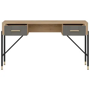 Obrazek Biurko Dante Dt23 Dąb Cremona/Szary