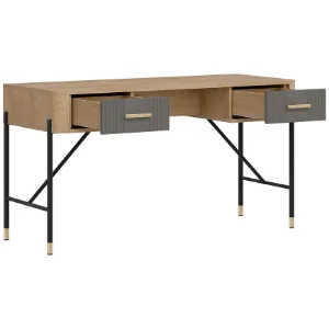 Obrazek Biurko Dante Dt23 Dąb Cremona/Szary