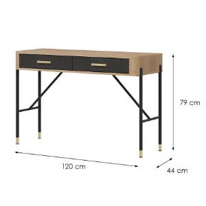 Obrazek Toaletka Dante Dt19 Dąb Cremona/Antracyt