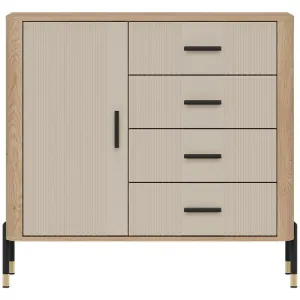 Obrazek Komoda Dante Dt08 Dąb Cremona/Kaszmir