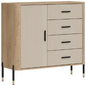 Obrazek Komoda Dante Dt08 Dąb Cremona/Kaszmir