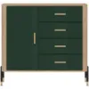 Obrazek Komoda Dante Dt08 Dąb Cremona/Zielony