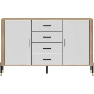 Obrazek Komoda Dante Dt09 Dąb Cremona/Biały