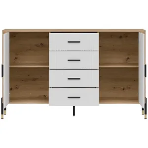 Obrazek Komoda Dante Dt09 Dąb Cremona/Biały