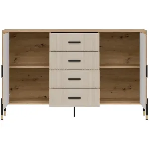 Obrazek Komoda Dante Dt09 Dąb Cremona/Kaszmir