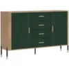 Obrazek Komoda Dante Dt09 Dąb Cremona/Zielony