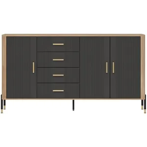 Obrazek Komoda Dante Dt10 Dąb Cremona/Antracyt