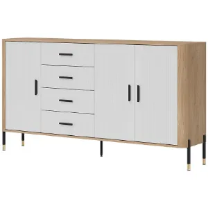 Obrazek Komoda Dante Dt10 Dąb Cremona/Biały