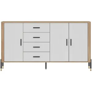 Obrazek Komoda Dante Dt10 Dąb Cremona/Biały