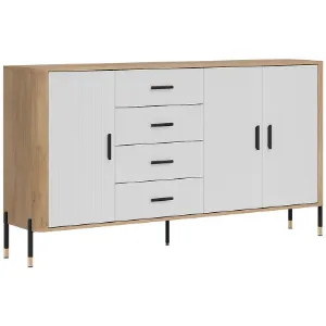 Obrazek Komoda Dante Dt10 Dąb Cremona/Biały