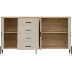 Obrazek Komoda Dante Dt10 Dąb Cremona/Kaszmir