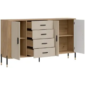 Obrazek Komoda Dante Dt10 Dąb Cremona/Kaszmir