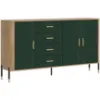 Obrazek Komoda Dante Dt10 Dąb Cremona/Zielony