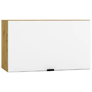 Obrazek Szafka Kuchenna Cosmo Gianna W60 Okgr Biała Alaska/Dąb Artisan