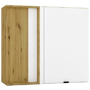 Obrazek Szafka Kuchenna Cosmo Gianna Wnp P/L Biała Alaska/Dąb Artisan