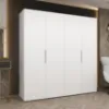Obrazek Szafa Marbella I 200 biały/kaszmir