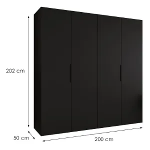 Obrazek Szafa Marbella I 200 czarny