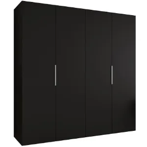 Obrazek Szafa Marbella I 200 czarny/srebrny