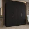 Obrazek Szafa Marbella I 200 czarny/kaszmir