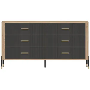 Obrazek Komoda Dante Dt05  Dąb Cremona/Antracyt