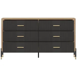 Obrazek Komoda Dante Dt05  Dąb Cremona/Antracyt