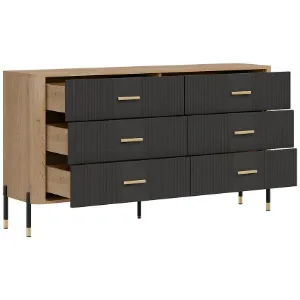 Obrazek Komoda Dante Dt05  Dąb Cremona/Antracyt