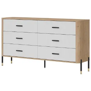 Obrazek Komoda Dante Dt05  Dąb Cremona/Biały