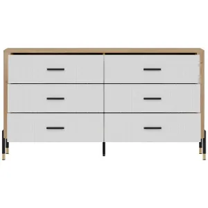 Obrazek Komoda Dante Dt05  Dąb Cremona/Biały